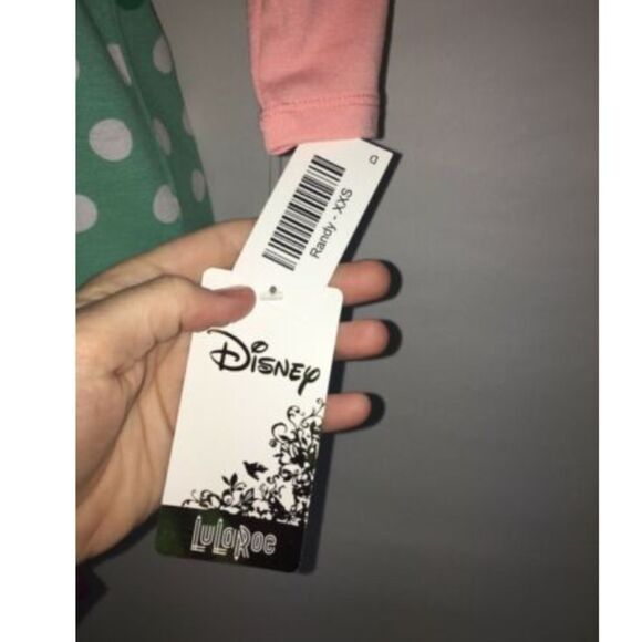 LuLaRoe Disney Randy XXS Minnie Mouse NWT - Picture 3 of 4